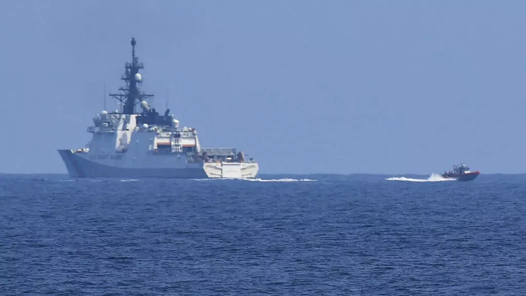 Russian-flagged oil tanker in the Atlantic amid US seizure attempt