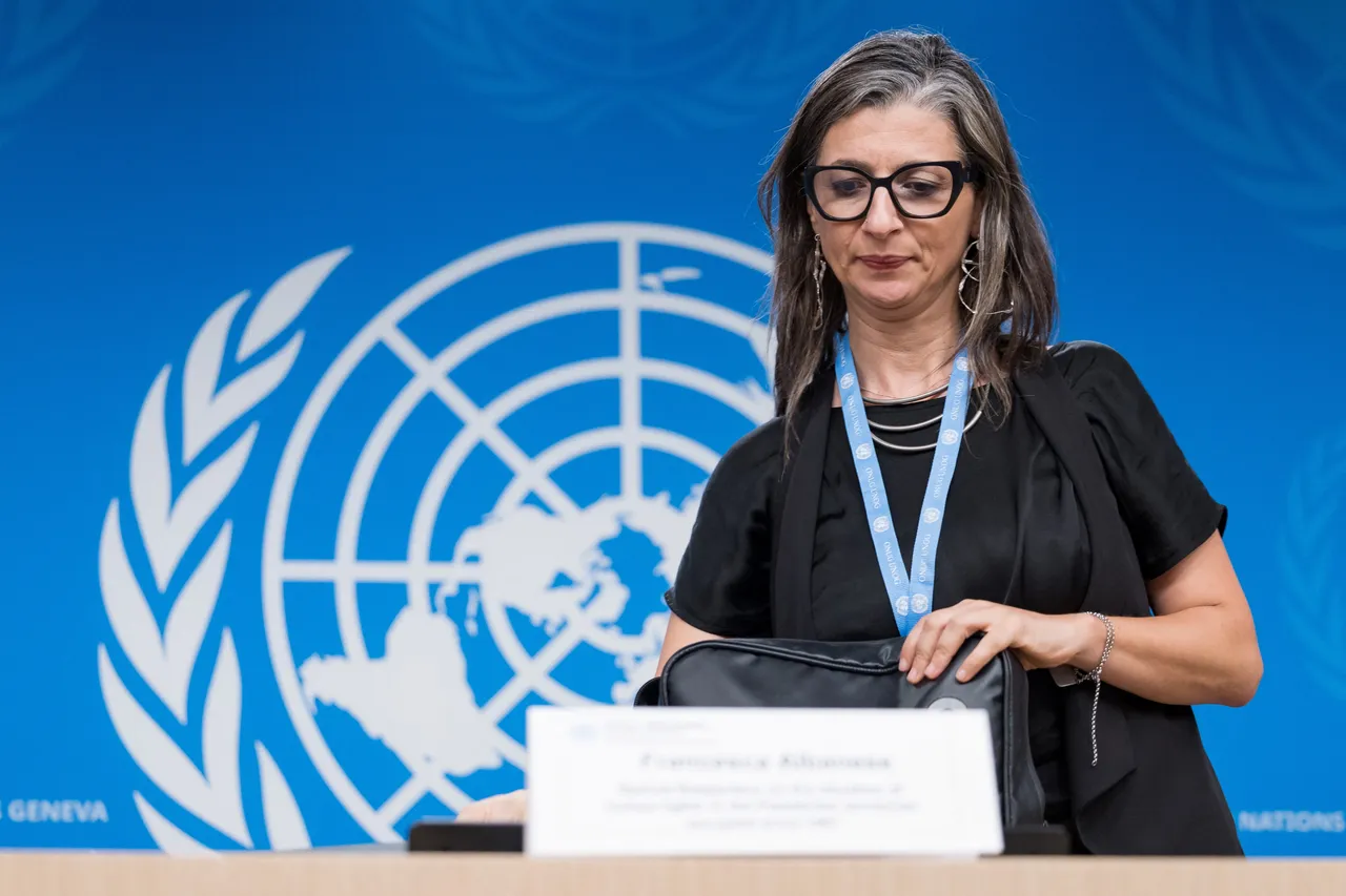 UN Defends Francesca Albanese