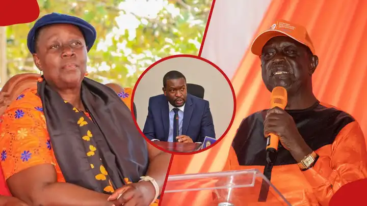 Ruth Odinga backs Edwin Sifuna