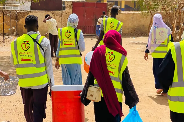 Sudan volunteer humanitarian crisis