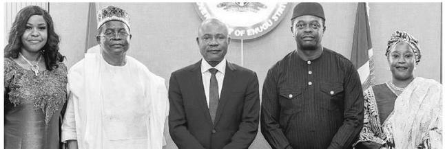 Governor Peter Mbah meeting Federal Polytechnic Ohodo governing council