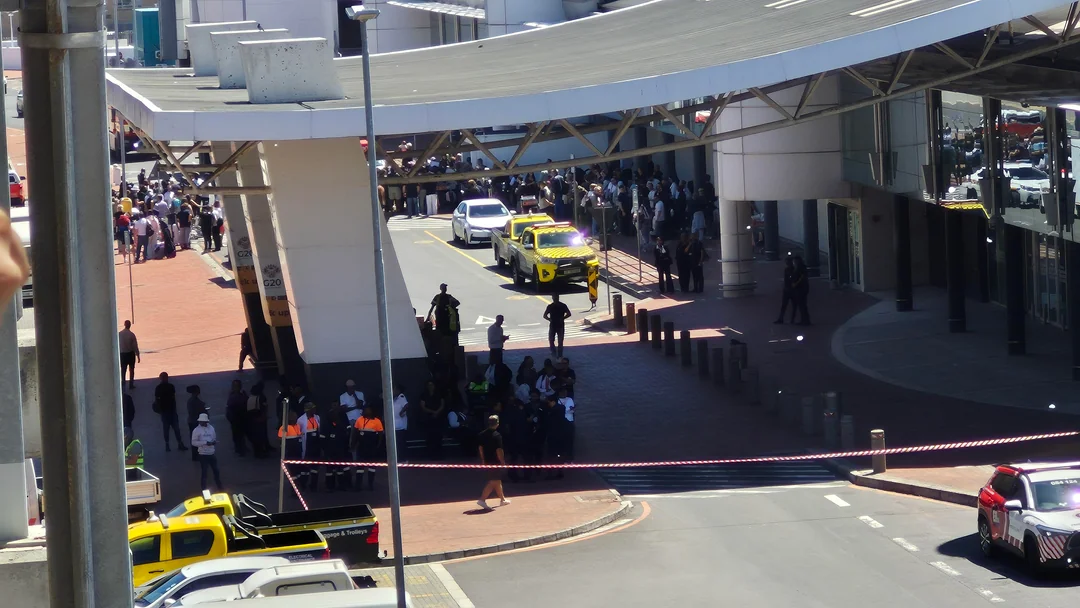 Cape Town International Airport fire