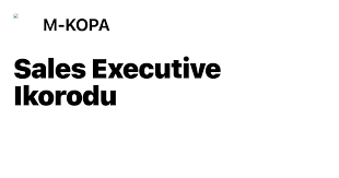 Sales Executive at M KOPA Nigeria