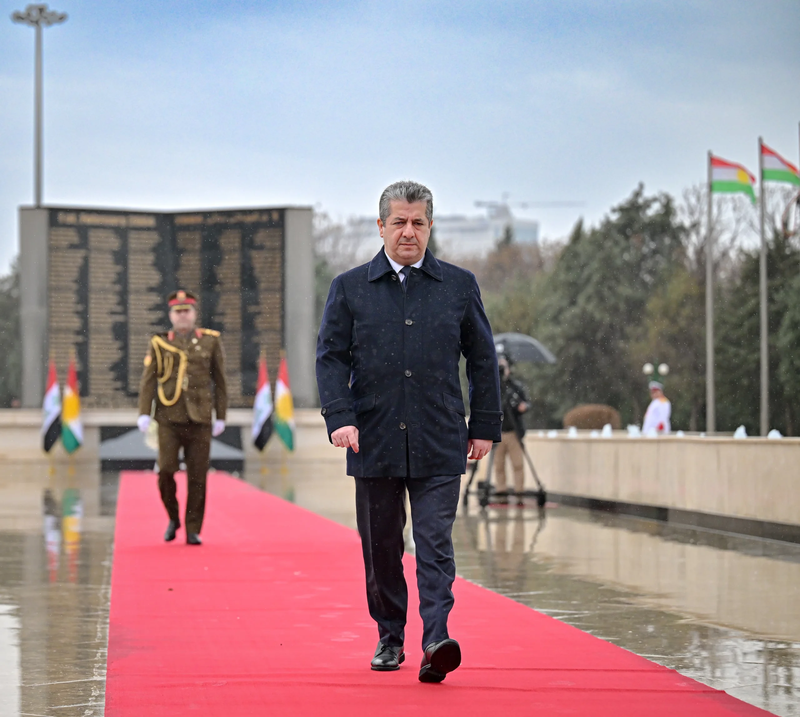 Peshmerga missile attack Erbil 2026