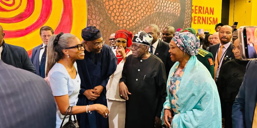 Tinubu Nigerian Art Exhibition 2026: President Bola Tinubu at Nigerian art exhibition in London
