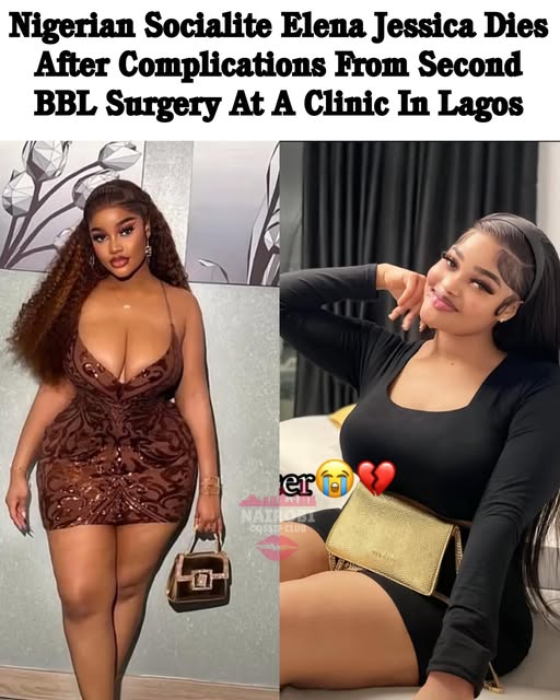 Hospital clinic corridor during investigation into Lagos socialite BBL surgery death investigation