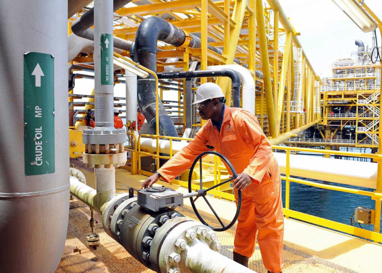 Nigeria crude oil production losses 2026, Oil pump jack operating in a Nigerian oil field as crude prices rise globally