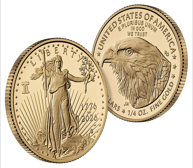 US anniversary dime