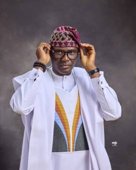 Laja Adeoye Lagos 2027 governorship: Laja Adeoye speaking at a political event in Lagos