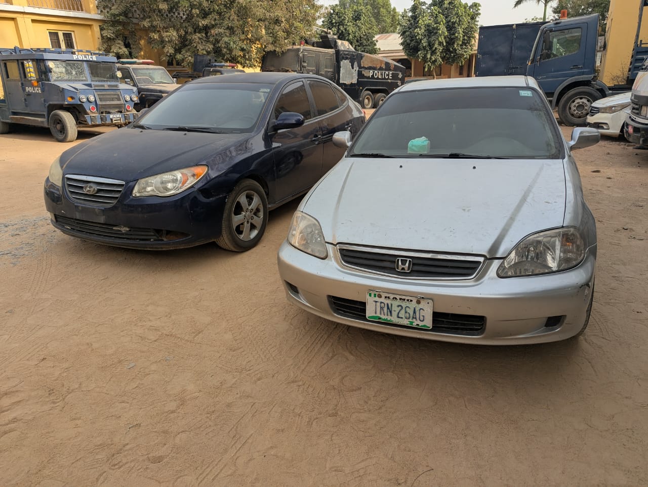 Kano police recover stolen vehicles 2026 after anti-car theft operation