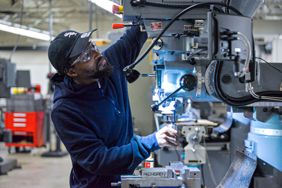 Lead City University Mechanical Engineering Professor job 2026: mechanical engineering professor teaching students in university laboratory setting