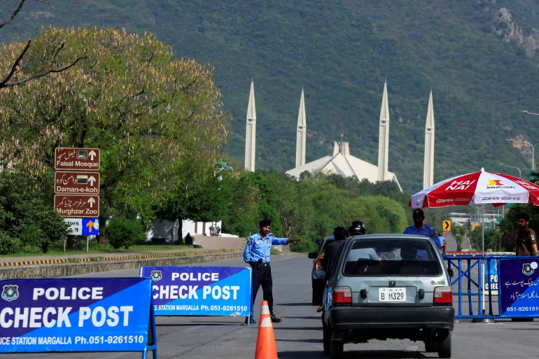 US Iran talks Islamabad negotiators: Security checkpoint in Islamabad ahead of US-Iran peace talks