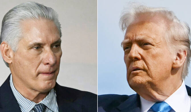 Cuba US Trump standoff economic crisis