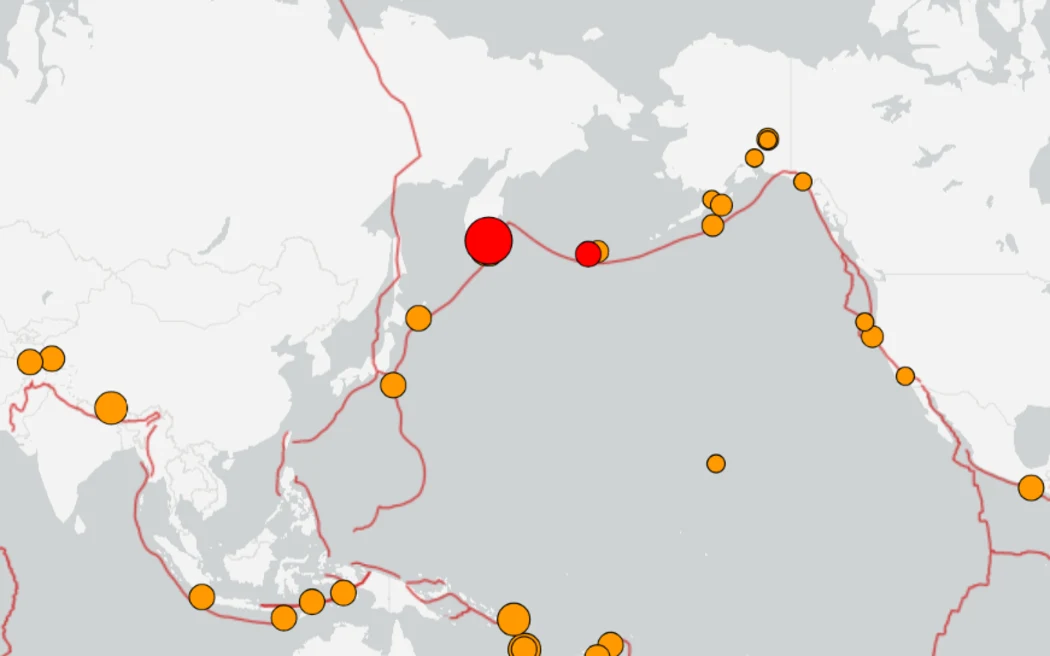 7.4 magnitude earthquake Japan coast: Map showing earthquake epicenter off Japan’s eastern coast