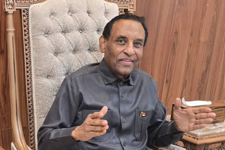 Sudan national dialogue before elections addresses by Sudan Prime Minister Kamel Idris