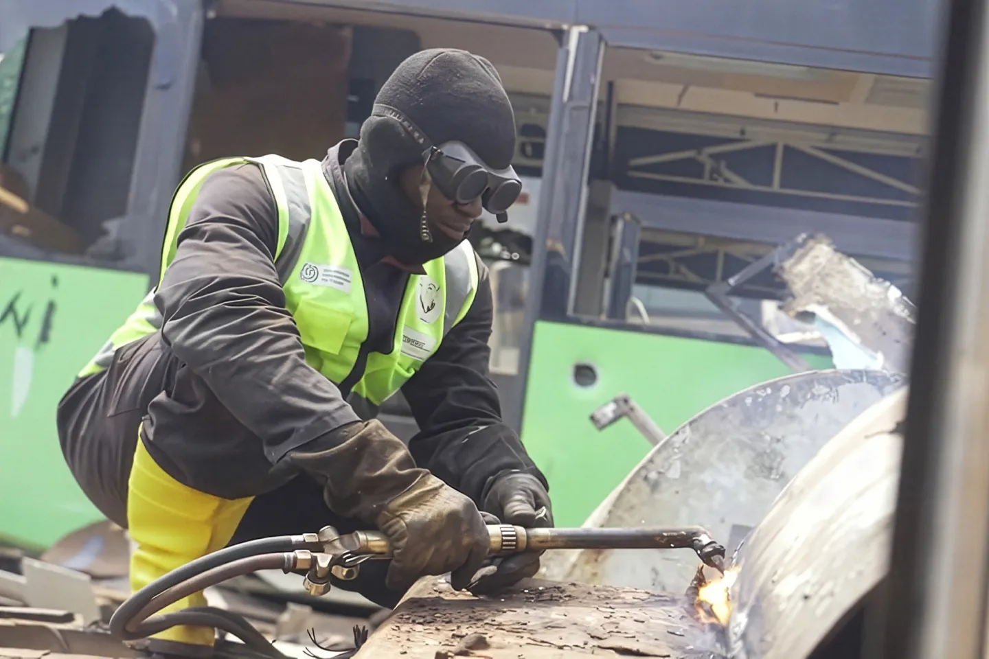 Cameroon scrap recycling jobs initiative