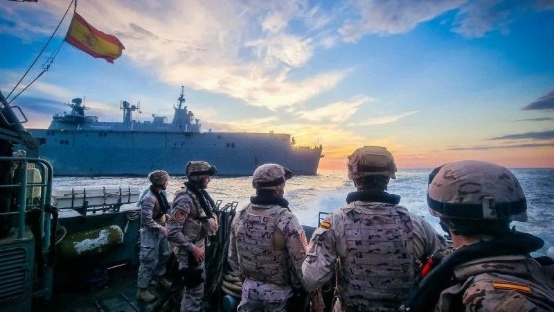 Spain NATO membership suspension Trump defence spending discussion