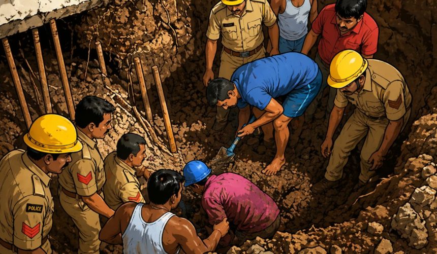 Worker Dies After Soil Collapse 