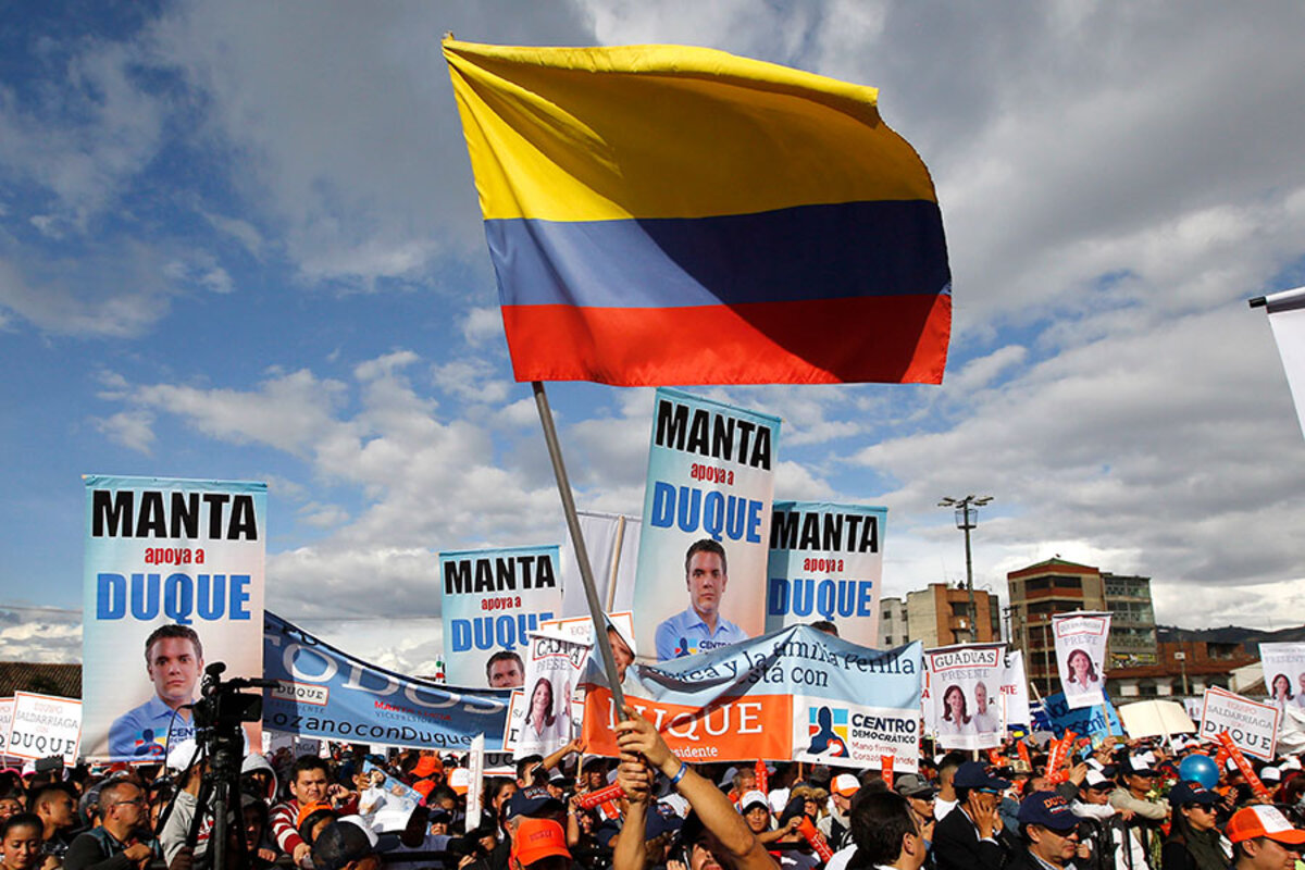 Colombians head to the polls with peace efforts, economy on agenda