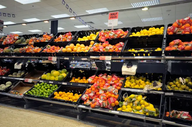 Food prices set to rise by 50% on start of cost-of-living crisis by November
