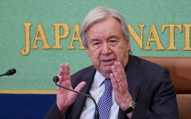 Israel severs ties with UN chiefs office after being blacklisted for sexual violence 