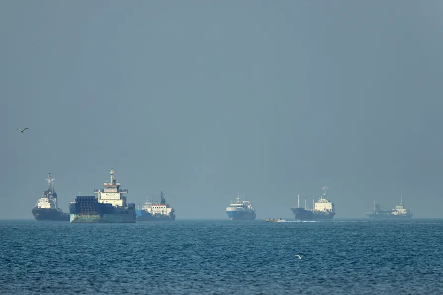 ship seizure UAE coast report near Strait of Hormuz with maritime patrol activity