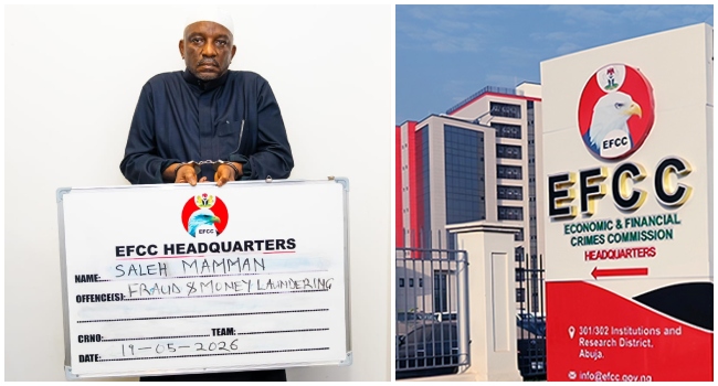 EFCC arrests fleeing convicted ex-power minister Saleh Mamman in Kaduna