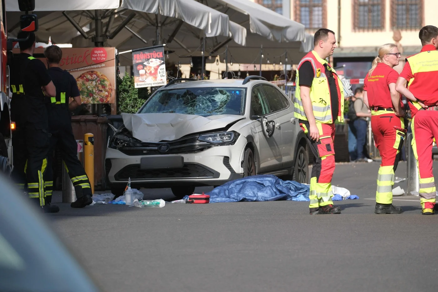 car attack in Leipzig Germany