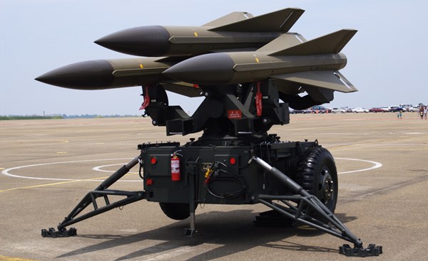 US approves Ukraine Hawk support package air defense system launcher used by Ukraine forces