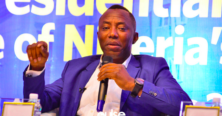 Sowore: If I were president, drone will be my defence minister
