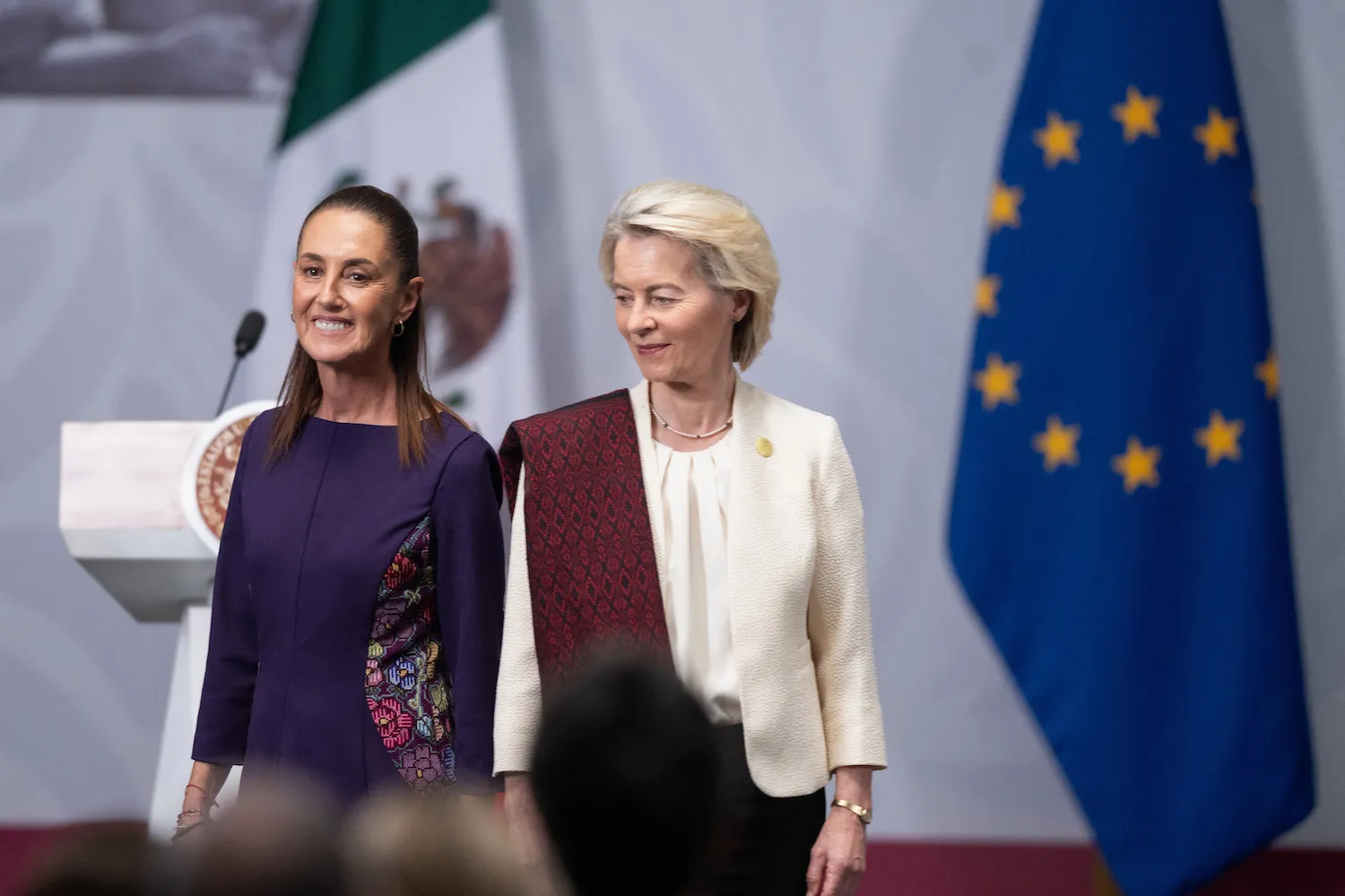 EU Mexico trade agreement update summit in Mexico City discussing economic partnership