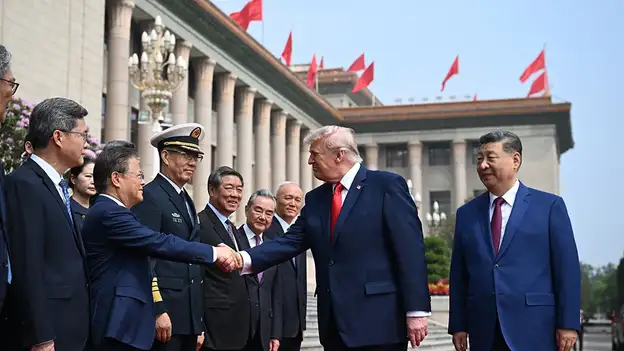 Trump Xi Beijing summit 2026 honor guard