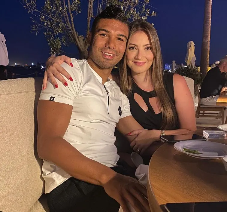 Casemiro wife Anna Mariana fitness support