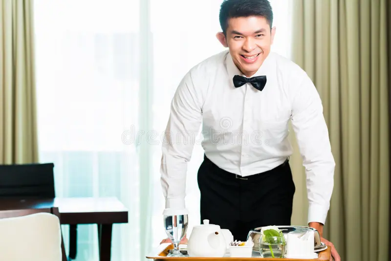 Whitefield Hotels room steward job preparing guest room