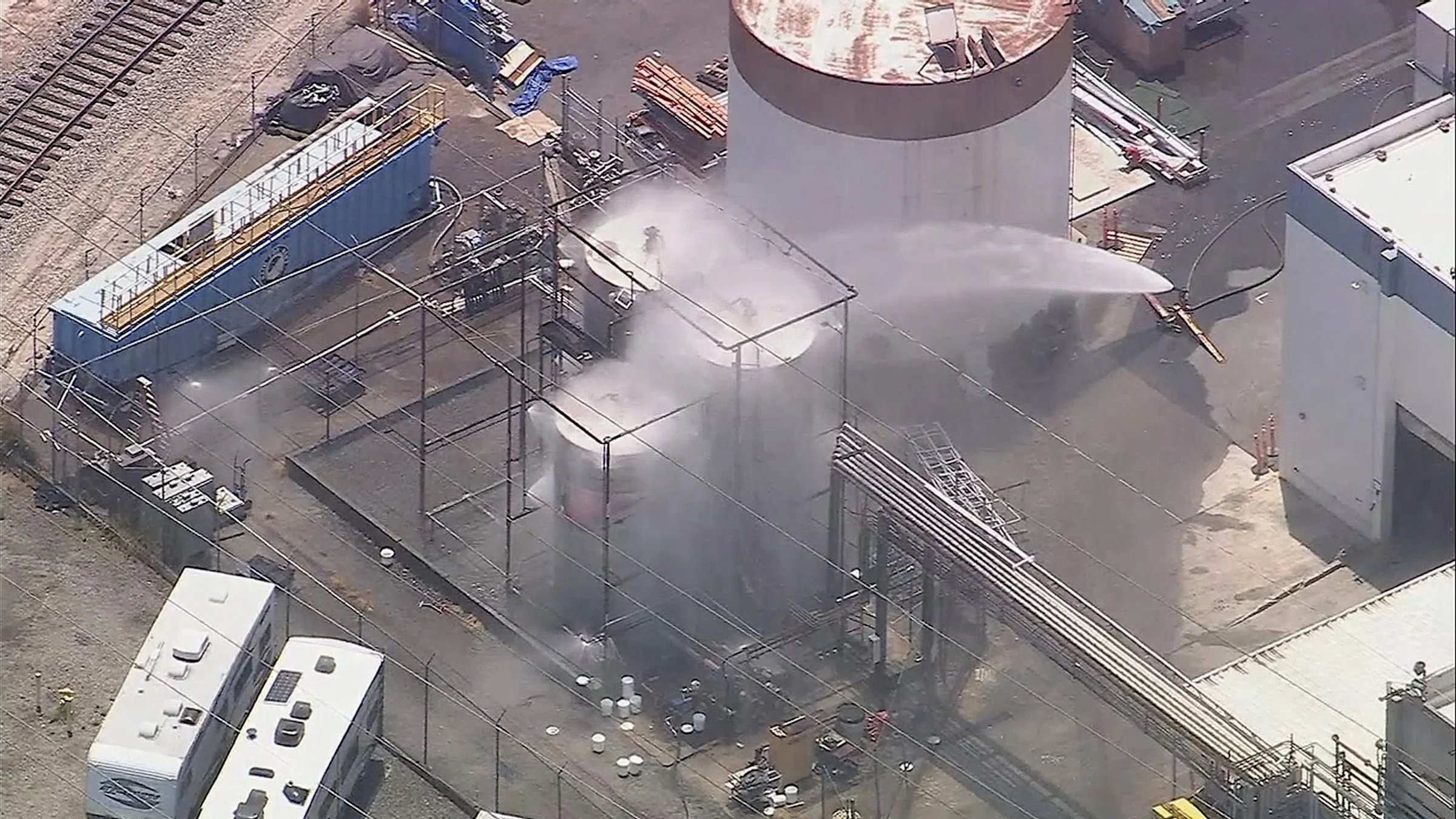 50,000 under evacuation orders in Southern Calif. over chemical tank explosion threat