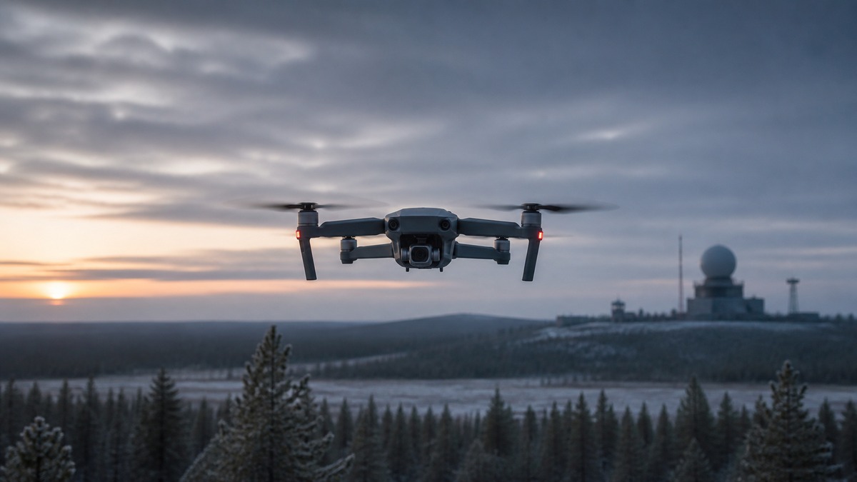 Finland Says Unidentified Drone Suspected Of Violating Airspace 