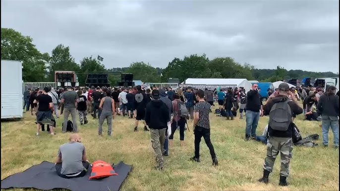 illegal rave military site France with safety warnings
