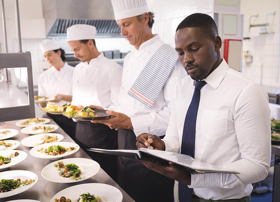 Mulligan Hotel food and beverage manager job supervising hotel restaurant operations in Lagos