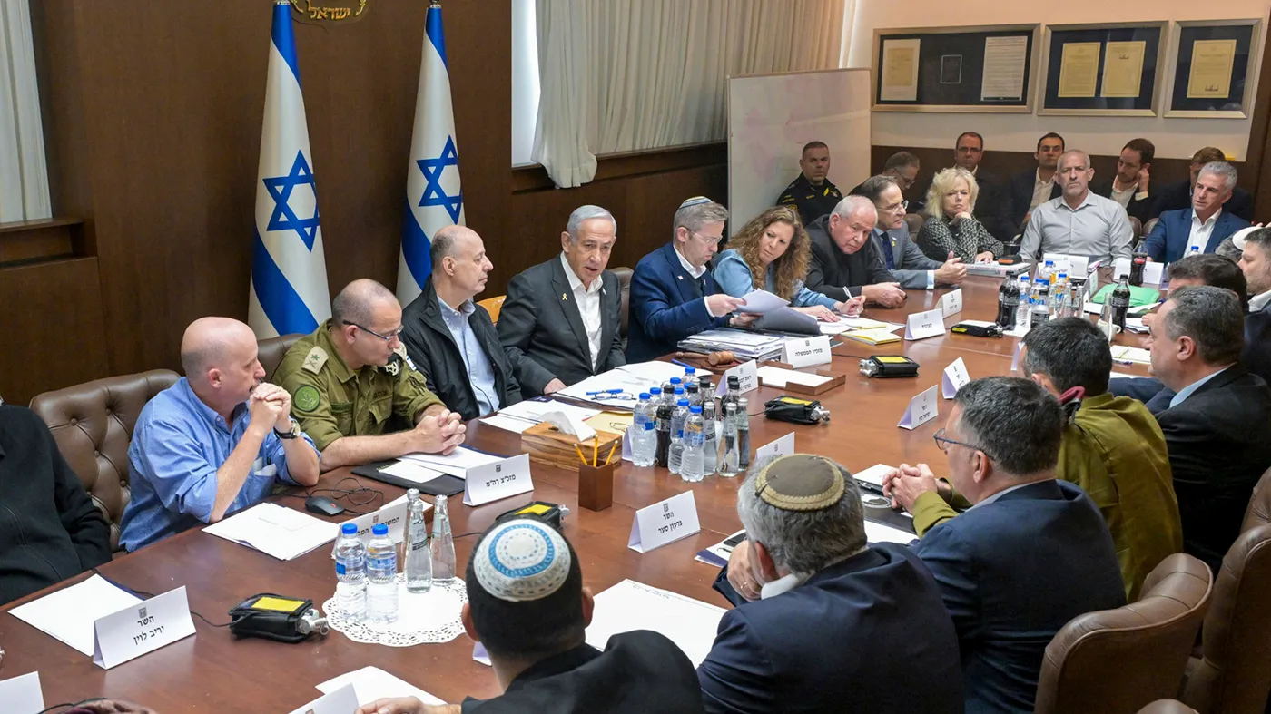 Israel Gaza war escalation decision meeting