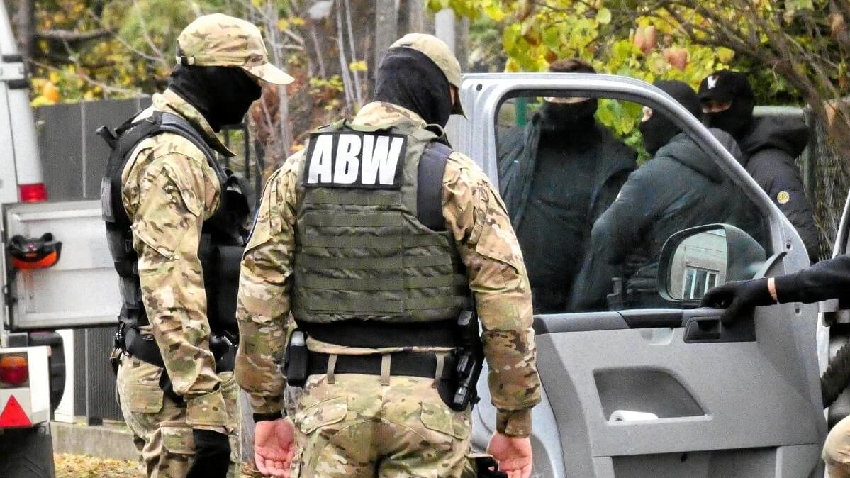 Polish citizens spying Russia arrest operation during counterintelligence investigation