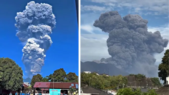 Indonesia volcano eruption deaths reported near Mount Dukono site