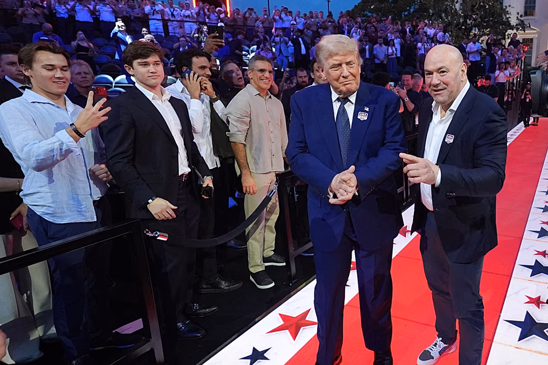 Trump 80th birthday UFC event