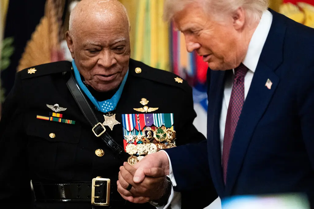 Trump awards Medal of Honor to veterans of the Vietnam, Afghanistan wars 