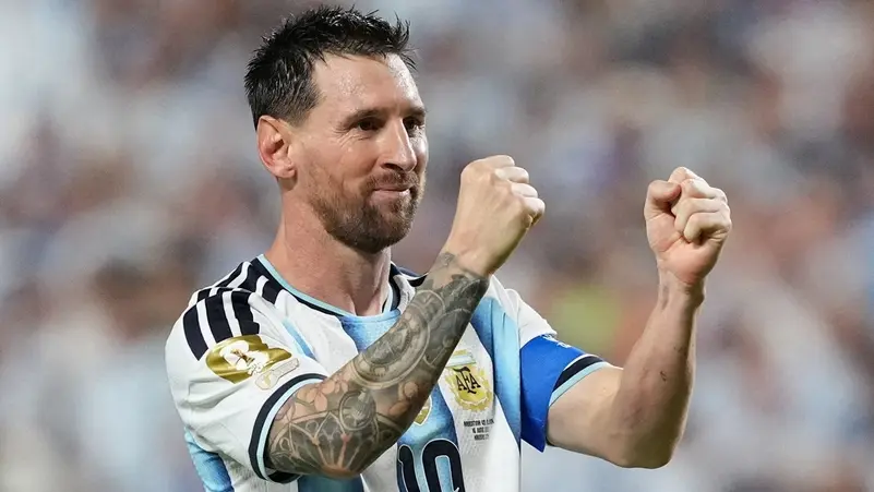 Messi hat trick World Cup opener