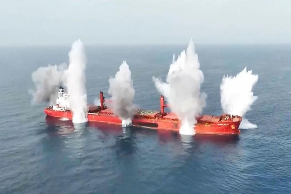 Houthis Attack Israel, Declare Ban on Israeli Shipping in Red Sea