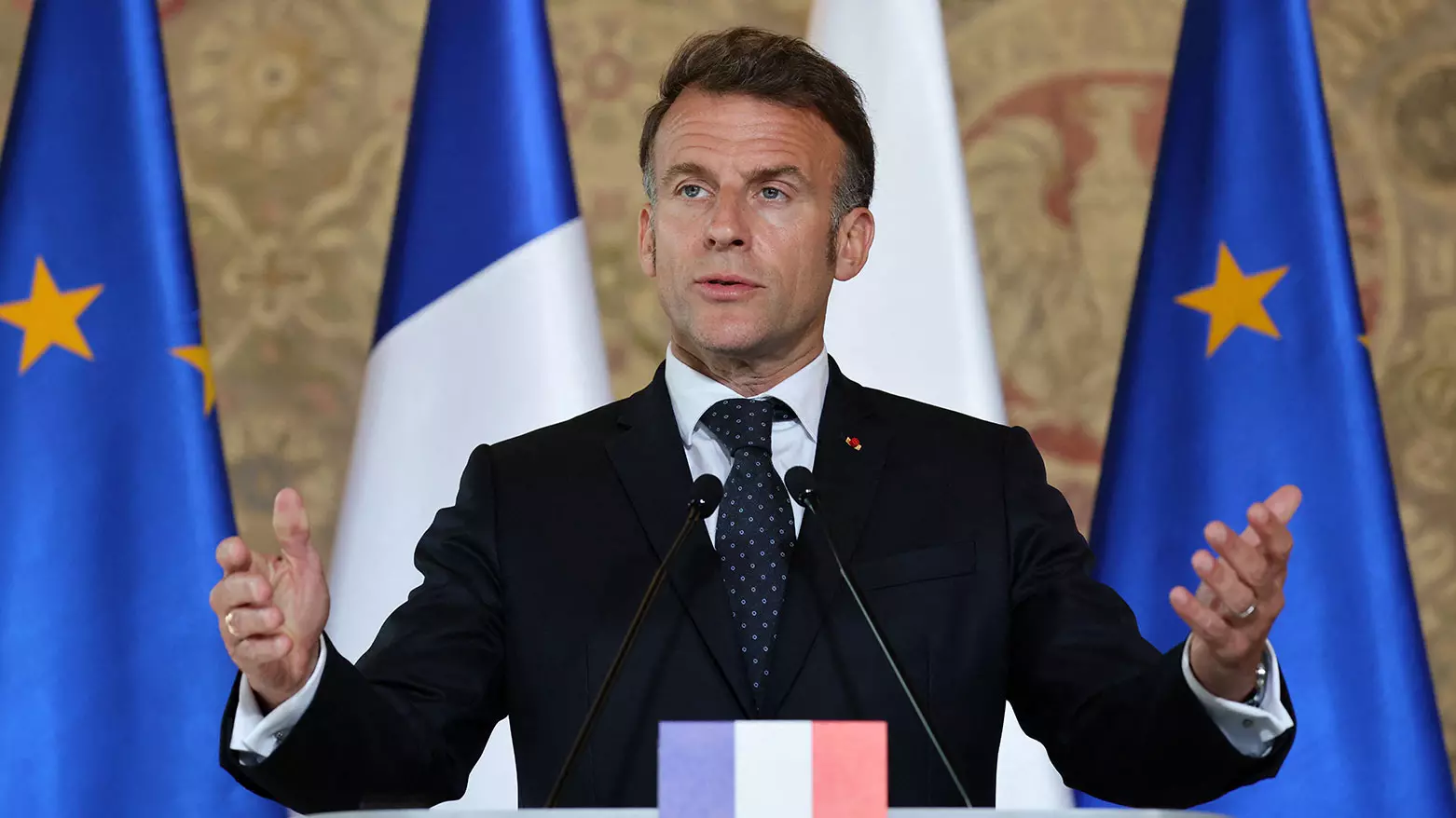 France's Macron urges US, Iran to respect ceasefire in Lebanon