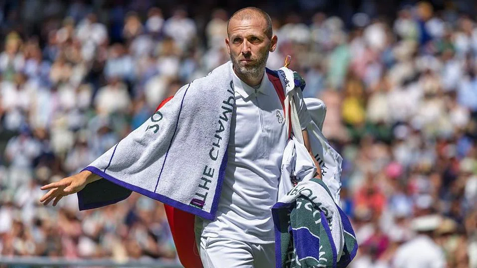 Wimbledon qualifying: Britain's Dan Evans loses in final singles match of career