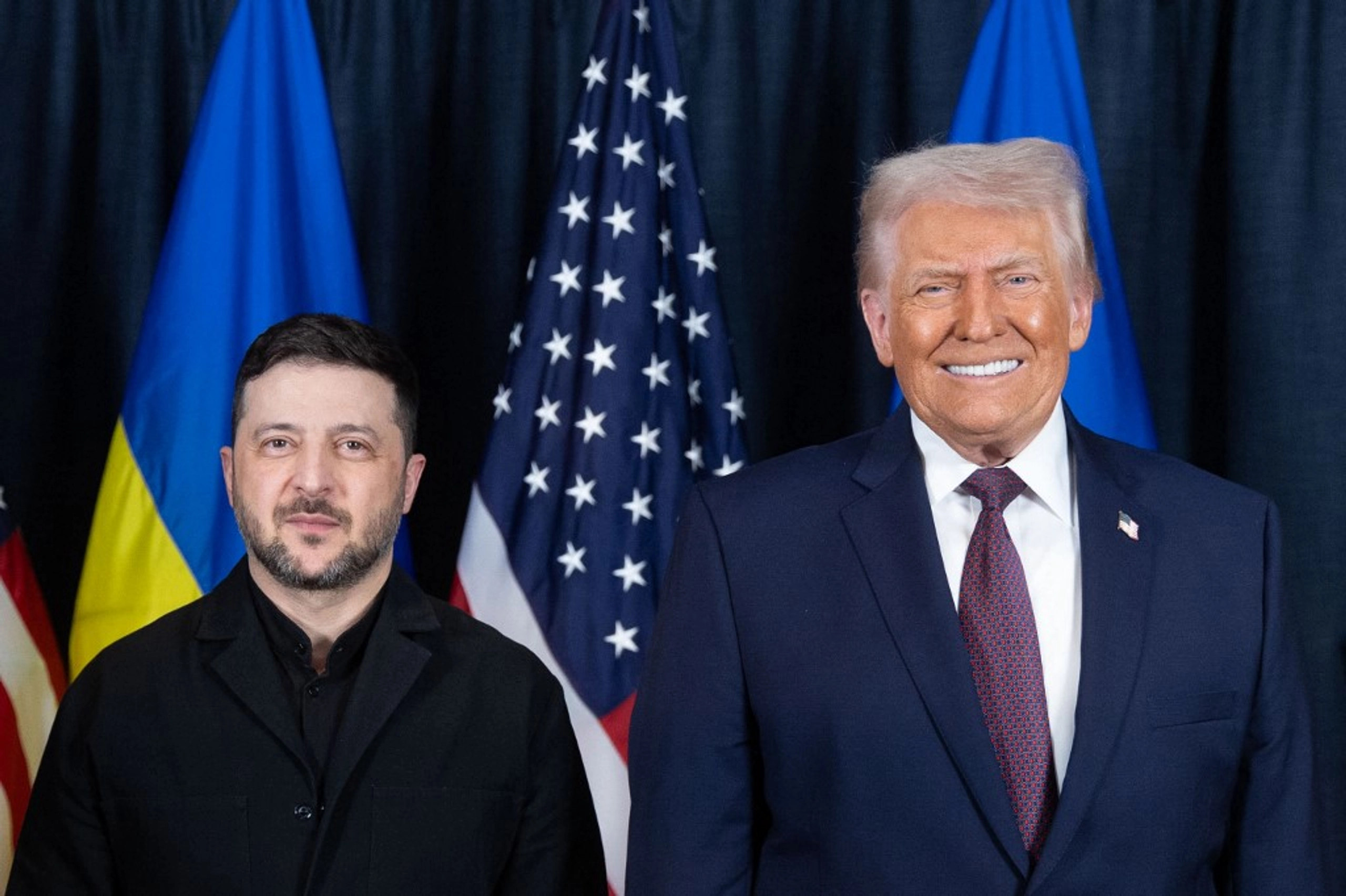 Trump Zelensky G7 Ukraine peace talks at G7 summit discussing Ukraine conflict