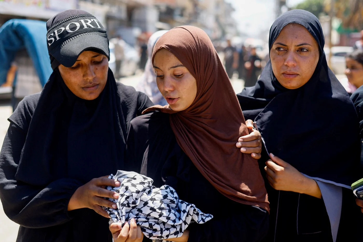 Gaza health officials say 3 killed in Israeli drone strike