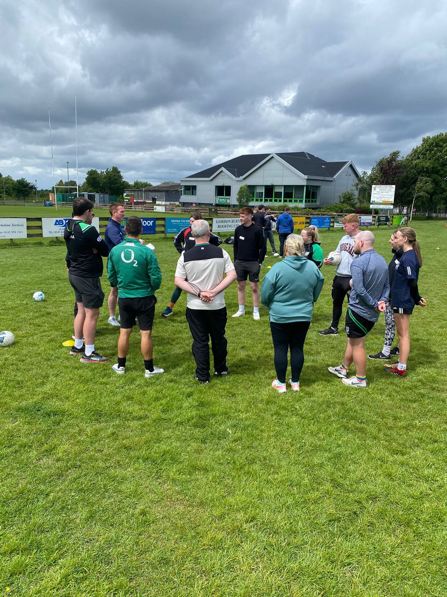 Gaelic Time initiative primary schools launch event at Croke Park with GAA officials and children
